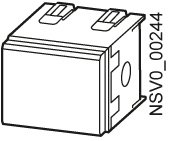 SIEMENS - BD01-AK01X/ZS Cassetta di derivazione per 1 fusibile cilindrico 10 x 38 mm