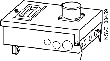 SIEMENS - BD2-AK2X/CEE635S33 Cassetta di derivazione 63 A / 1 x a 3 poli S33 + 1 x a 5 poli CEE