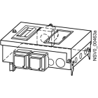 SIEMENS - BD2-AK2M2/2SD163CEE165A163 Cassetta di derivazione 16 A / 1 x a 3 poli interruttore magnetotermico (B) + 1 x a 5 poli CEE + 2 x a 1 polo interrutto...