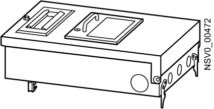 SIEMENS - BD2-AK3X/GSTZ00 cassetta di derivazione 125A / 1x a 3 poli sezionatore sottocarico