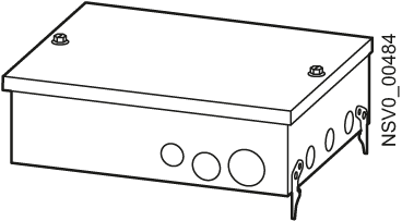 SIEMENS - BD2-GKX/F Cassetta per apparecchi vuota liberamente equipaggiabile