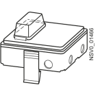 SIEMENS - BD2-AK1/F Cassetta di derivazione vuoto