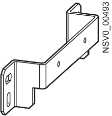 SIEMENS - BD2-BVF Staffa di fissaggio BVP:203531