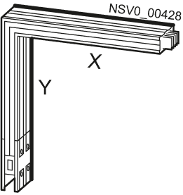 SIEMENS - BD2A-400-LH ginocchio indietro X 0,36M / Y 0,36M 160 A ... 400 A