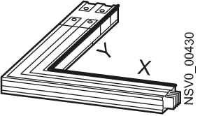 SIEMENS - BD2A-400-LR amgolo a destra X 0,36M / Y 0,36M 160 A ... 400 A