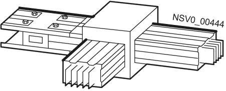 SIEMENS - BD2A-1000-TL Elemento di deviazione, elemento a T a sinistra 500 ... 1000 A