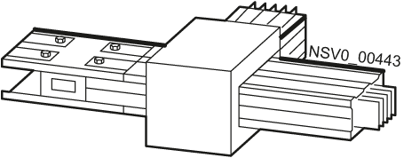 SIEMENS - BD2C-400-TR Elemento di deviazione, elemento a T a destra 160 ... 400 A