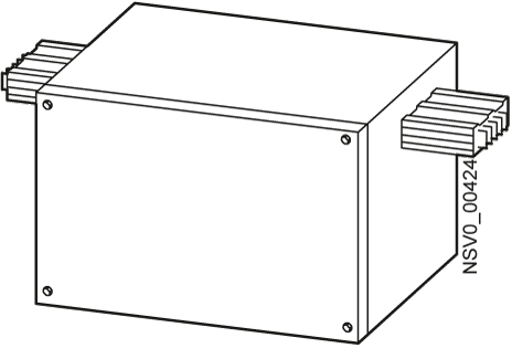 SIEMENS - BD2C-400-ME Alimentazione centrale senza blocco morsetti 400 A