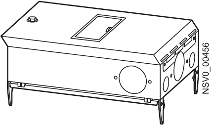 SIEMENS - BD2-AK02M2/A323 Cassetta di derivazione 32 A / 1 x a 3 poli interruttore magnetotermico 32 A caratteristica C