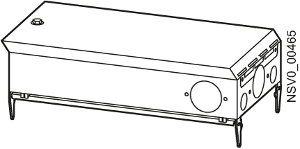 SIEMENS - BD2-AK03X/F2258-3 Cassetta di derivazione 100 A / 1 x a 3 poli