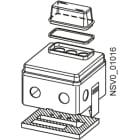 SIEMENS - BD2-AK1-IP55 aumento grado di protezione IP55 Cassetta di derivazione