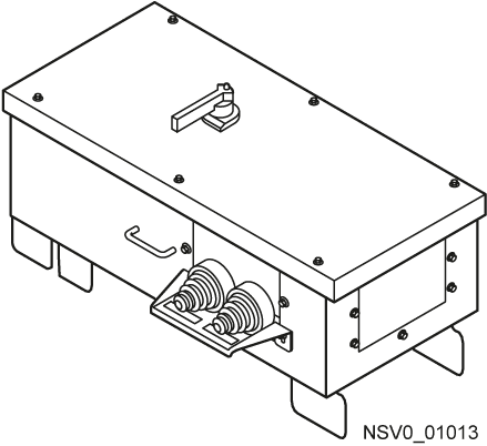 SIEMENS - BD2-AK05/FS400IEC-4 Cassetta di derivazione 320 A / 1 x a 4 poli con interruttore di manovra IEC