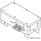 SIEMENS - BD2-AK04/SNH1 Cassetta di derivazione 250 A /base portafusibili NH grandezza 1