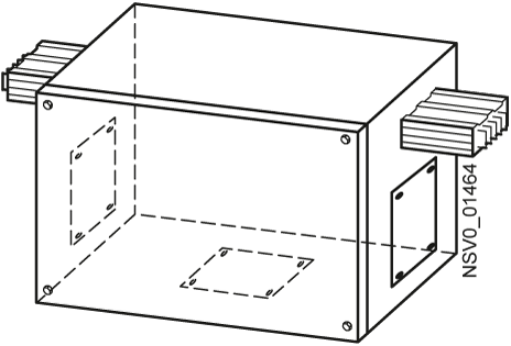 SIEMENS - BD2A-1000-ME-MBAL BD2A alimentazione al centro 1000 A per cavo unipolare