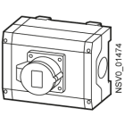 SIEMENS - BD01-GK1X/CEE325 Cassetta per apparecchi BVP:660810