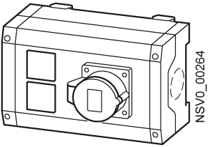 SIEMENS - BD01-GK2X/2SD163CEE325 Cassetta per apparecchi