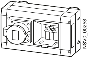 SIEMENS - BD01-AK2M1/CEE163FIA161 Cassetta di derivazione