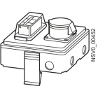 SIEMENS - BD2-AK1/CEE163FIA161 Cassetta di derivazione 16 A / a 1 polo interruttore magnetotermico (C) + interruttore differenziale a 2 poli + a 3 poli CEE