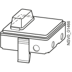 SIEMENS - BD2-AK1/F Cassetta di derivazione vuoto
