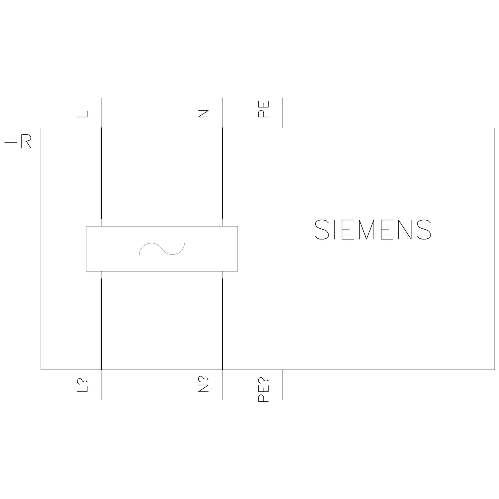 SIEMENS - filtro di rete, 1AC 200-240 V, 18,0 A