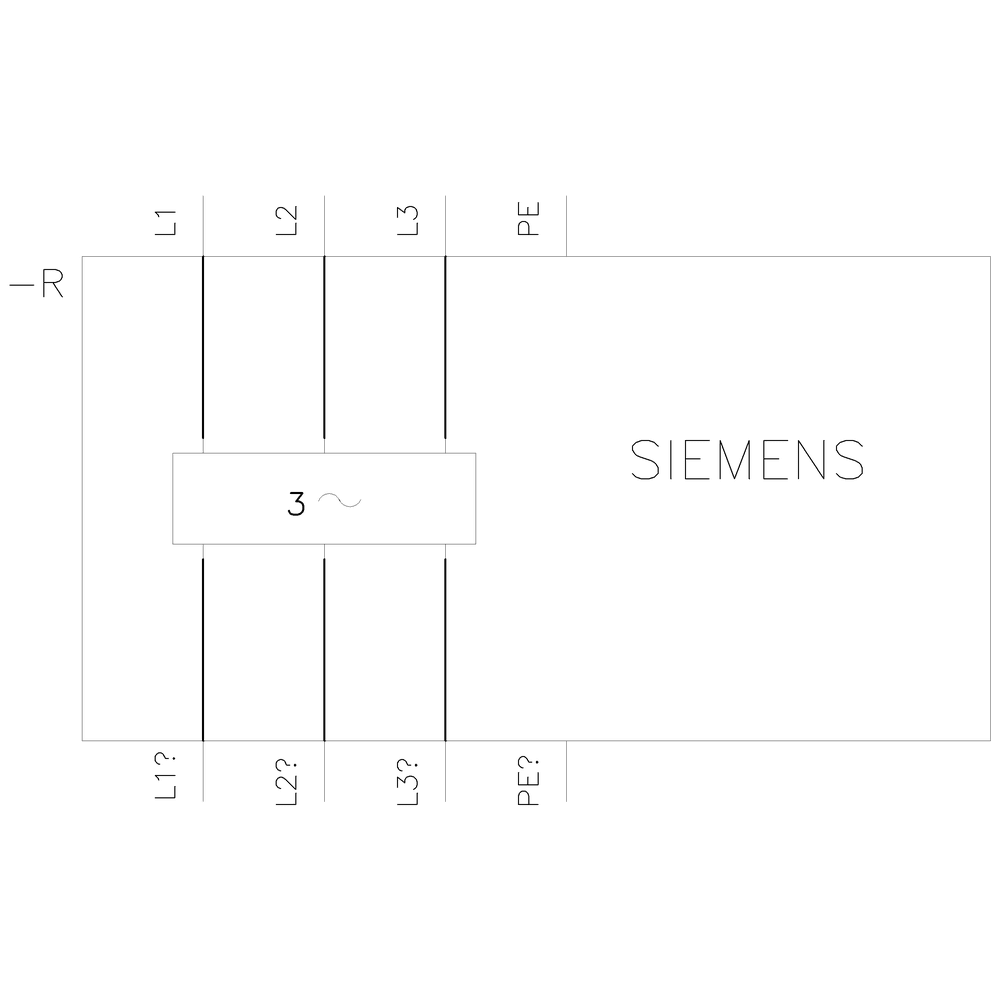 SIEMENS - filtro di rete, 3AC 380-480 V, 20,0 A 6SL55500XE220CA0
