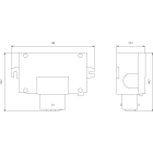 SIEMENS - ECOFAST connettore di energia a T per derivatore 6 mm2