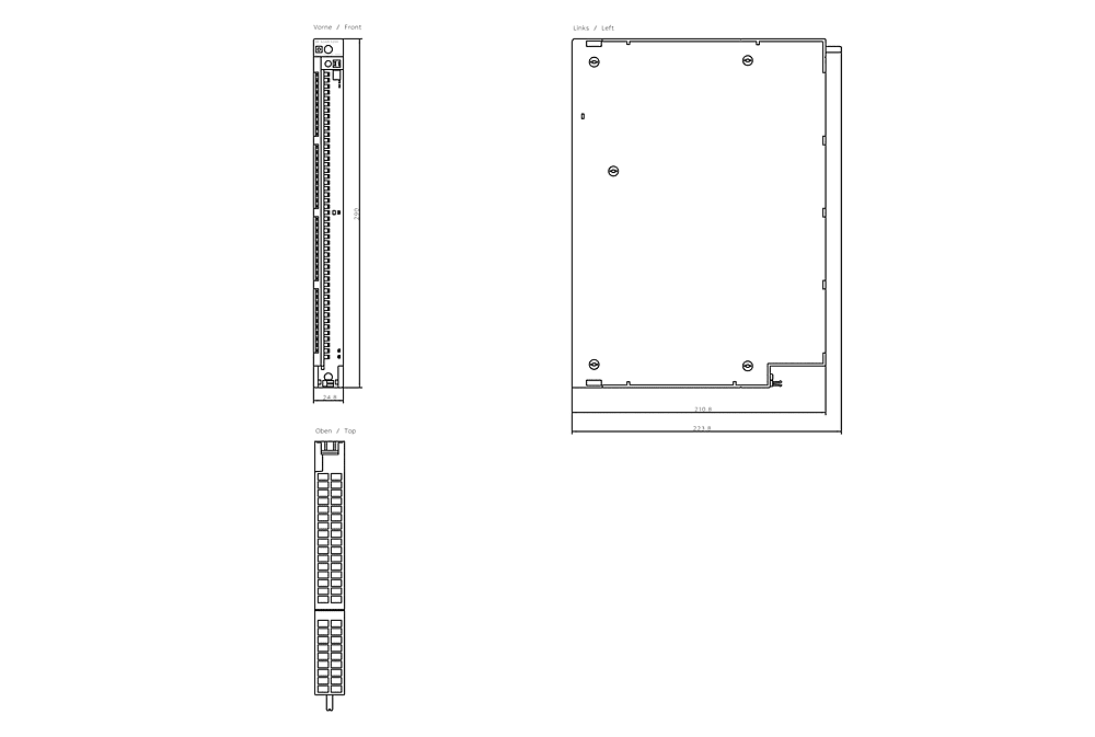 SIEMENS - SIMATIC S7-400 SM 421, DI 32xUC 120 V