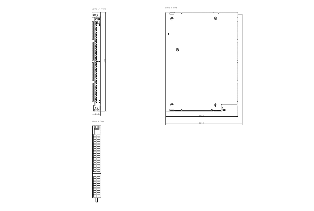 SIEMENS - SIMATIC S7-400 SM 432, AQ U/I 8x13 bit