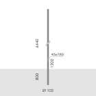 SIMES - PALO D.102INT.H.6,4M F.T.+PORT. ANT