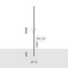SIMES - PALO D.76 INT.H.4,5M F.T.+PORT. ANT