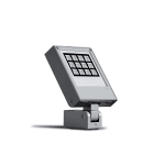 SIMES - MINITWIST SPOT +LED 927 FL D2/P GRI