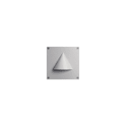 SIMES - MINIDIAP.Q+1LED BN 2,5W S/C NEW GRI
