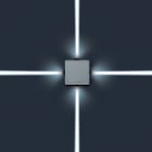 SIMES - LIFT QUA 4 FIN +COB 940    230V GRI