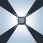 SIMES - MINILIFT Q 4FIN+LED 827    230V GRI