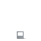 SIMES - MICROKUBE 120 +LED 940 230V GRI