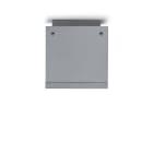 SIMES - MINILOFT Q SOFF+4LED9H FL 230V GRI