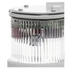 SIRENA - TWS, modulo luminoso con xeno, effetto flash, IP66, V240AC, ghiera NERA