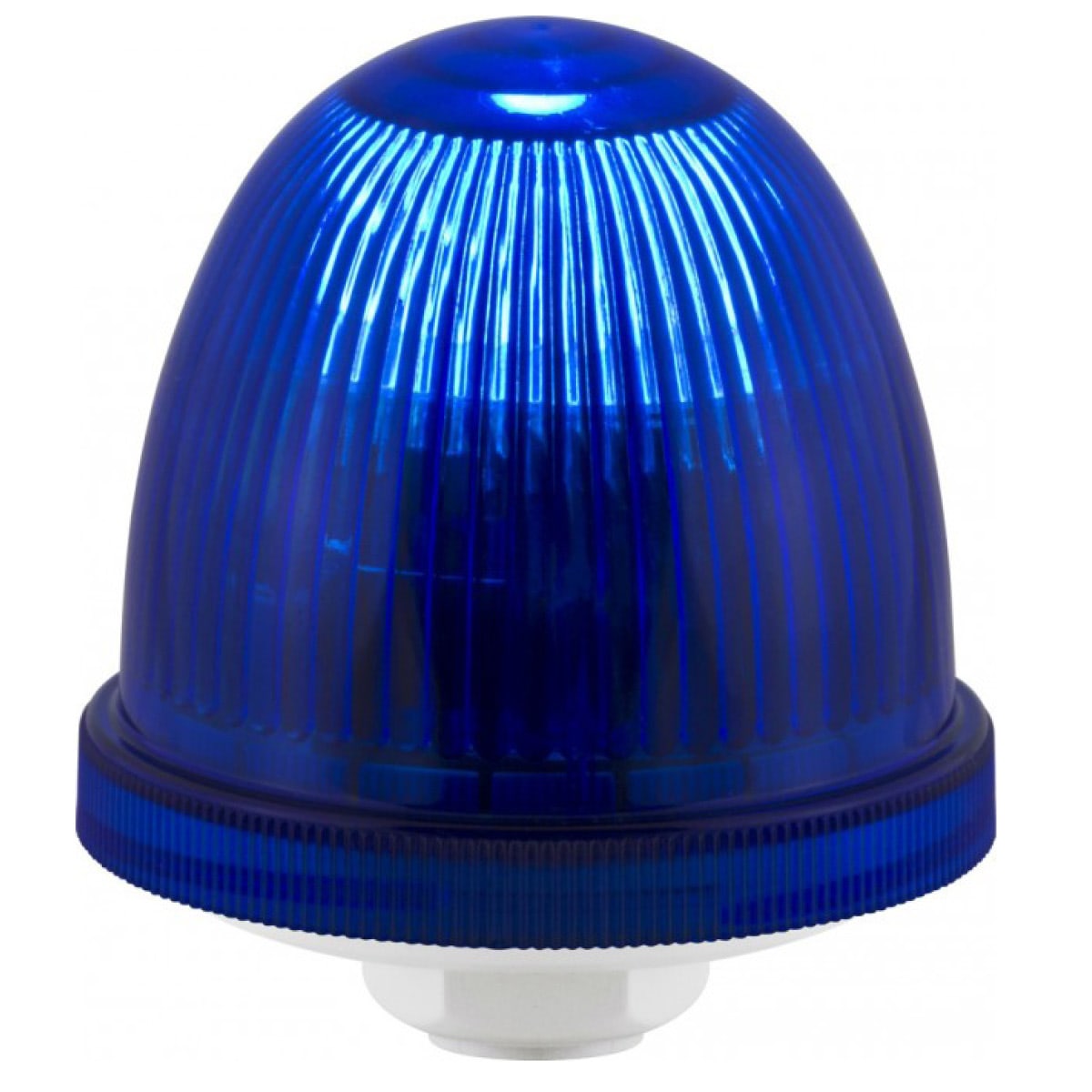 SIRENA - OVOLUX X R blu, luce a flash, luce allo xeno, IP65, V24ACDC, base grigia