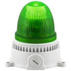 SIRENA - OVOLUX X M verde, luce a flash, luce allo xeno, IP65, V24ACDC, base grigia