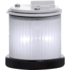 SIRENA - MINITWS STY/FLASH, LED fisso/lampeggiante , allCOLOR, IP66, V240AC, ghiera NERA