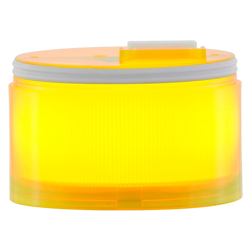 SIRENA - ELYPS : modello luminoso LED giallo - luce fissa - lente opaca - 12V
