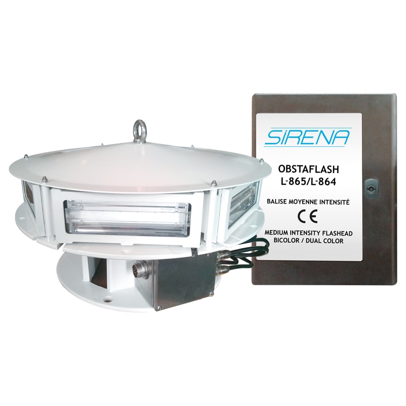 SIRENA - OBSTAFLASH LED L-864/B 48VDC R
