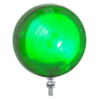 SIRENA - FAROLAMP LED : luce ultra luminosa LED verde - luce a flash - IP54 - 12/24VACDC