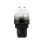 SIRENA - P40 S : indicatore a LED bianco - effetto fisso/lampeggiante/strobo - IP66 V12/24ACDC