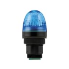 SIRENA - P40 S BLU , luce a LED multifunzione, luce fissa, IP66, V12/24ACDC, base NERA