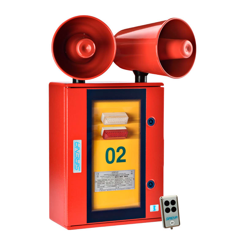 SIRENA - SEO 2 SEV 4S AA  V230AC     RD