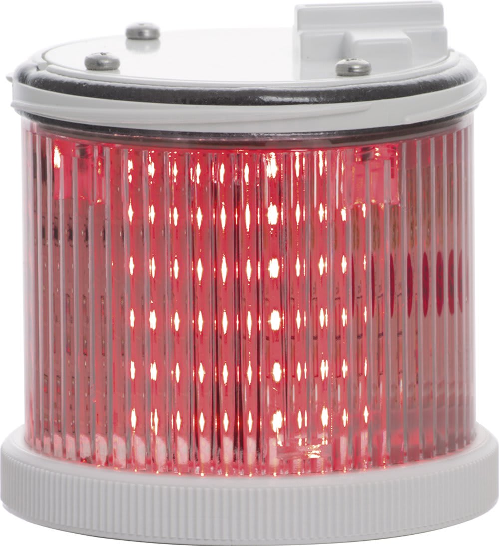 SIRENA - TWS LED STY ALLCLEAR luce fissa ALLCLEAR IP66 V240AC ghiera GRIGIA