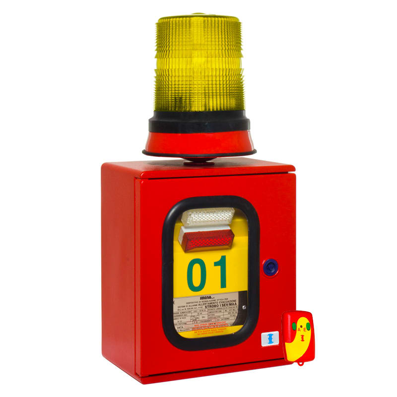 SIRENA - STR 1 SEV 4S AA  V240AC    YEL