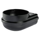 SIRENA - BASE HT JR WALL V120/240AC BK 90830