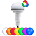 SIRENA - LUCE allCOLOR A LED AD INCASSO P50 RGB 12/24VCACC IP66 MULTIFUNZIONE PRESSACAVO M12